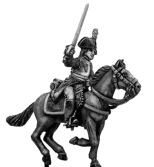 Revolutionary France: Cuirassier officer charging