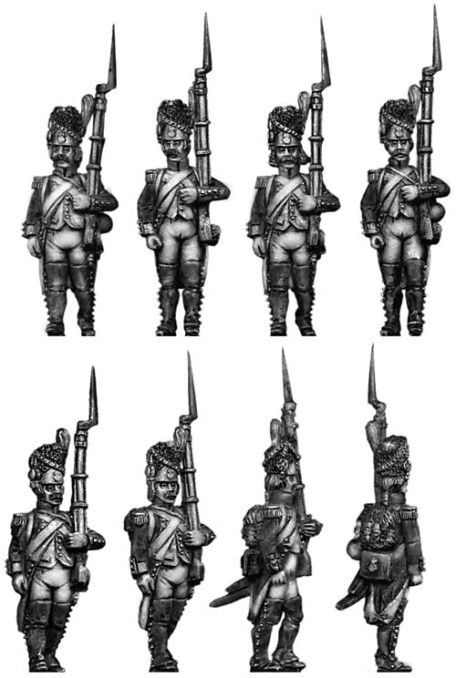 Revolutionary France: French Grenadier in regulation uniform