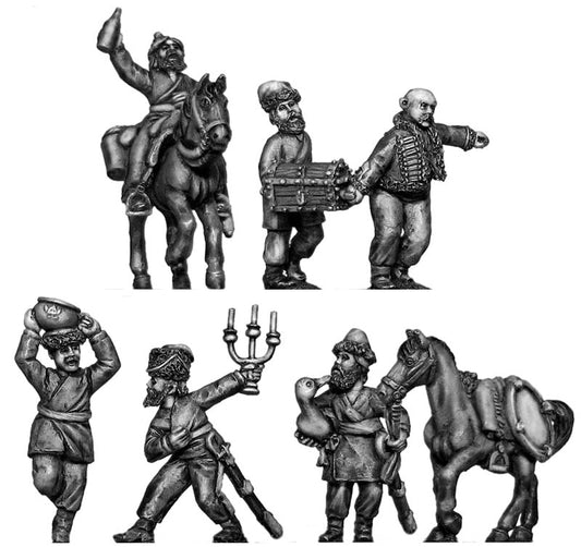 Russians 1799: Cossacks looting