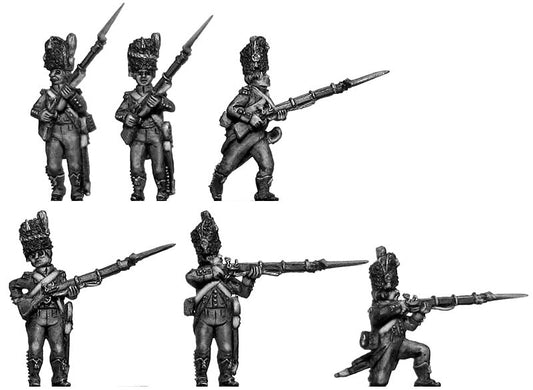 Revolutionary France: Carabinier c1793-96, bearskin, short tailed jacket