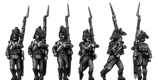 Revolutionary France: WFR Chasseur c1793-1800, bicorne, short tailed jacket