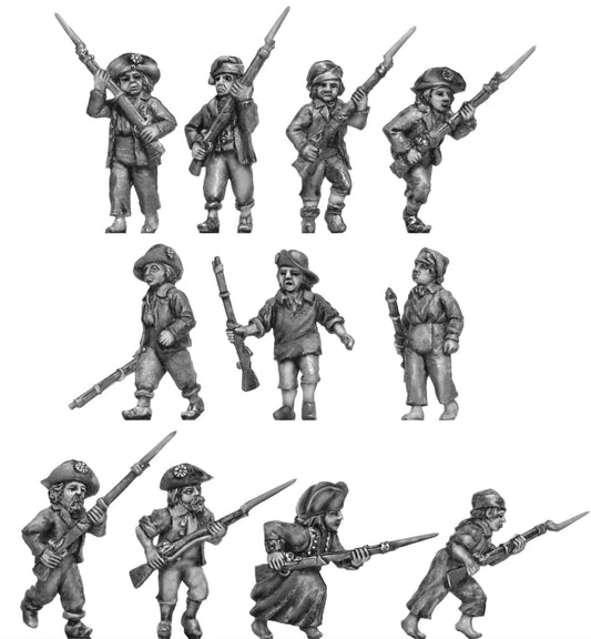 Revolutionary France: Mob with muskets