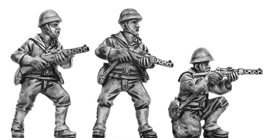 Japanese Naval Landing Infantry with SMG