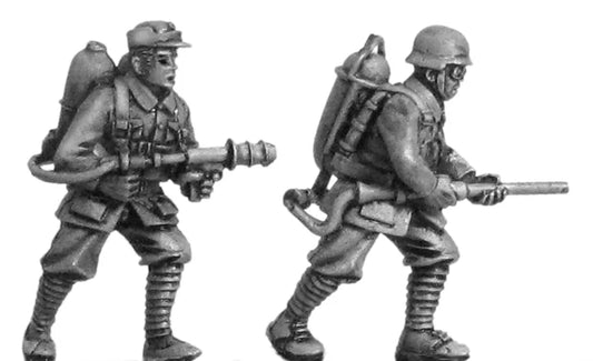 Chinese Infantry with Flamethrower