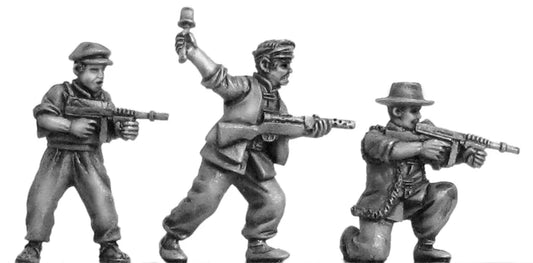 Chinese Guerrilla with SMG