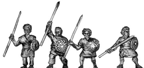 Abyssinian Infantry with spear