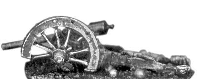 Fire and Fury damaged artillery battery marker