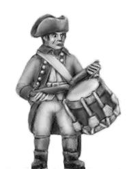 US Continental Infantry, Drummer