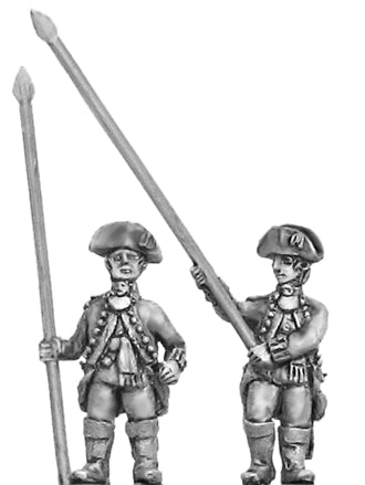 British Infantry in Tricorne, Ensign