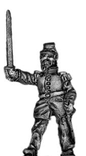 French Infantry Officer in kepi