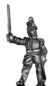 French Infantry Officer in shako
