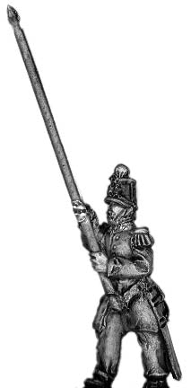 French Infantry Standard Bearer in shako