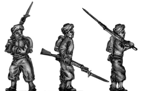 French Zouave marching