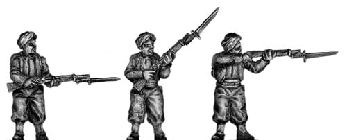 French Zouave firing and loading
