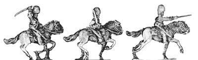 Scots Grey Dragoon, charging