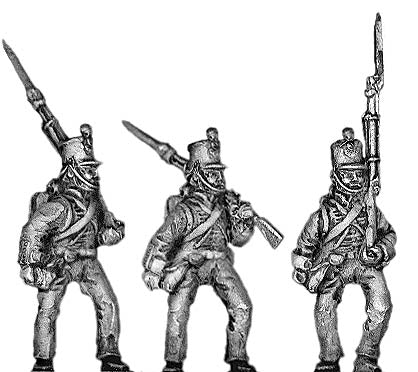 British Line Infantry, marching