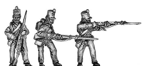 British Line Infantry, firing and loading
