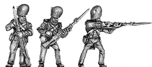 British Grenadier, firing and loading