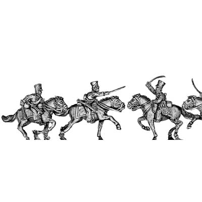 Russian Hussar, charging