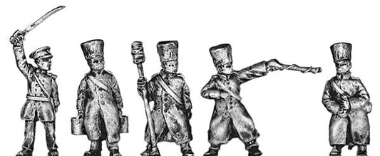 Russian Don Cossack artillery crew