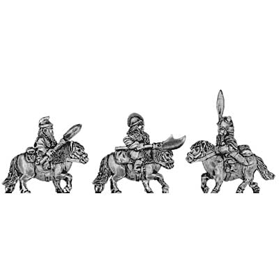 Dwarf cavalry, with spear