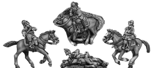 This is a photo of 18mm figures for the English Civil War by Eureka Miniatures
