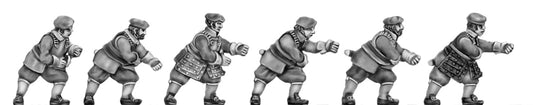 This is a photo of 18mm figures for the English Civil War by Eureka Miniatures