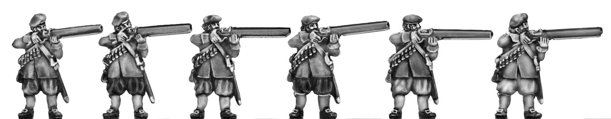 This is a photo of 18mm figures for the English Civil War by Eureka Miniatures