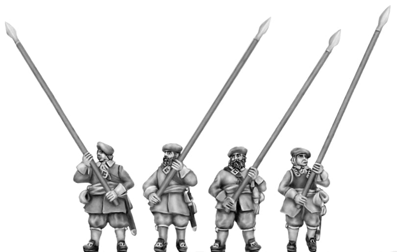 This is a photo of 18mm figures for the English Civil War by Eureka Miniatures