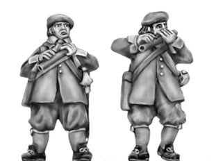 This is a photo of 18mm figures for the English Civil War by Eureka Miniatures