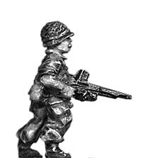 Legionnaire in helmet with FM24/29 LMG