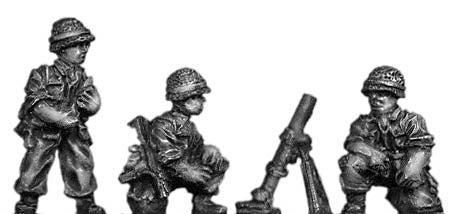 Legionnaire 80mm Mortar team in helmet