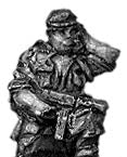 Legionnaire Radio Operator in bush hat