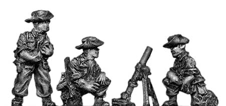 Legionnaire 80mm Mortar team in bush hat