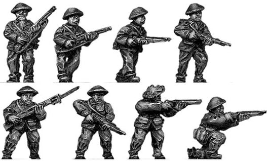 Viet Minh with rifles- MAS36, SMLE and Type 99