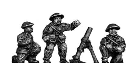Viet Minh 80mm mortar and crew