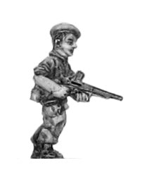 Legionnaire in beret with FM24/29  LMG
