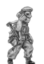 Legionnaire with radio telephone in beret