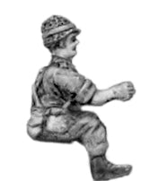 Legionnaire driver in helmet