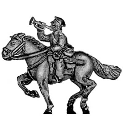US Dragoon trumpeter