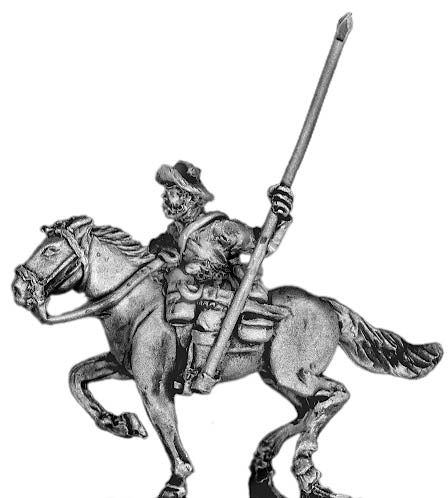 300MAW24 Texas Ranger Standard Bearer mounted