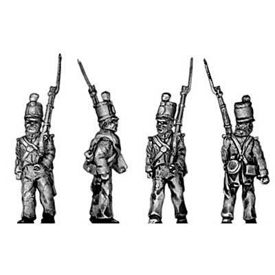 300MAW30 Mexican infantryman, marching