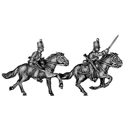 Mexican line cavalry, with sword