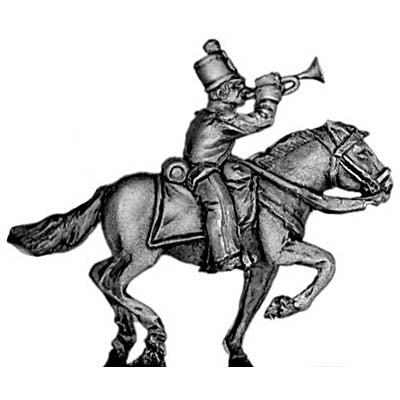 Mexican line cavalry bugler