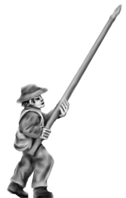 300MAW91 US Volunteer Standard Bearer