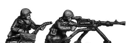 12.7mm Heavy MG on tripod with 2 Russian crew