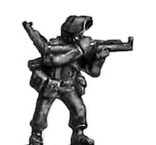 Russian MVD infantry, maska helmet and visor, firing RPG-18