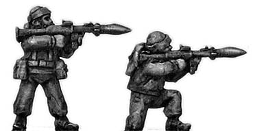 Chechen infantry firing RPG-7