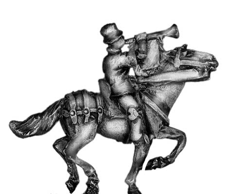 Men of Grandeur musician mounted