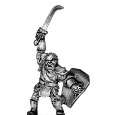 Man-Orc light infantry chieftain
